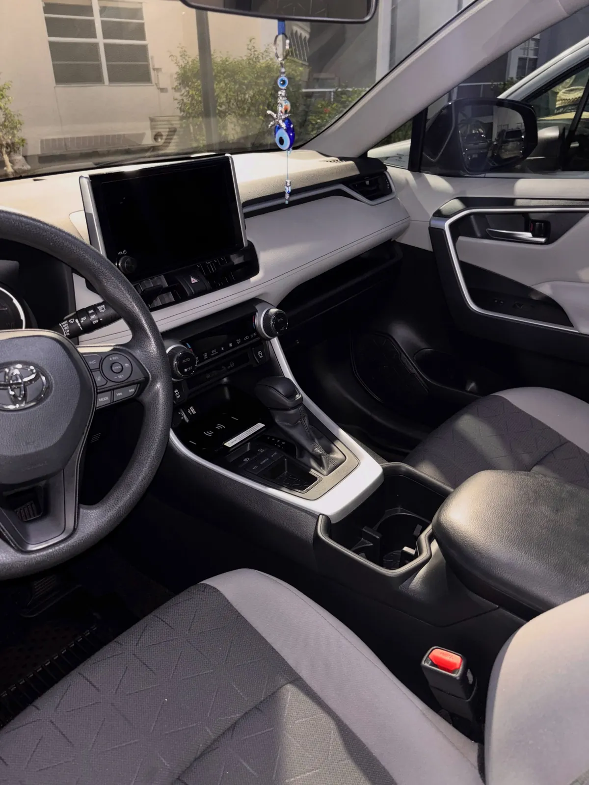 Toyota RAV4 cabin after an interior clean